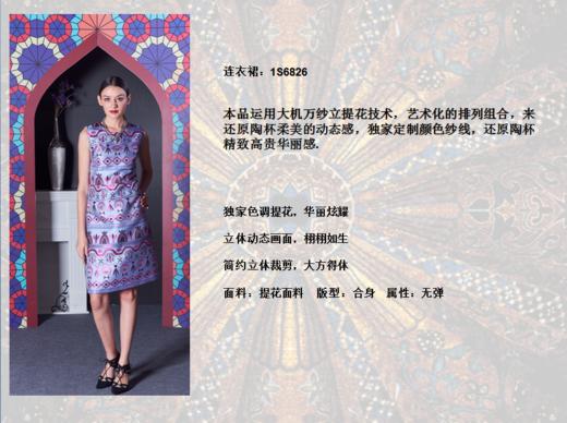 1S6826--紫色连衣裙--《智慧之光--波斯艺术》 商品图4