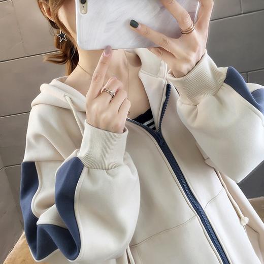 裁缝学苑 AG29女士春秋宽松开衫拉链外套11服装裁剪图牛皮纸样 商品图4