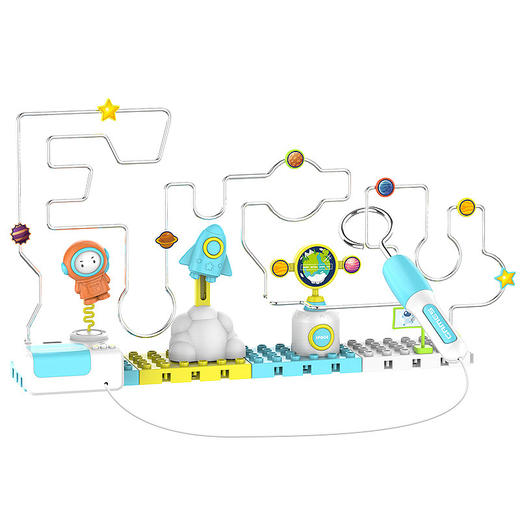 【3D电碰迷宫 安全益智 手眼协调 抗压抗挫力培养】儿童益智专注力训练 桌面对战 电动玩具 商品图5