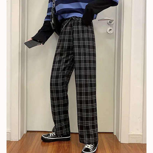 裁缝学苑 AG31女春秋高腰宽松直筒阔腿裤11服装裁剪图牛皮纸样 商品图0