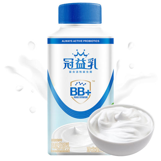 冠益乳原味发酵乳250g*8瓶 商品图1