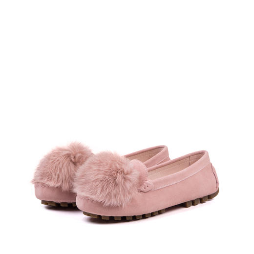 商场同款 |  Safiya/索菲娅甜美舒适低跟毛毛鞋平底单鞋女鞋SF83111088 商品图6