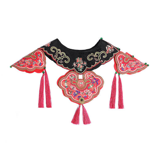 花制作/吉云/2020新款原创设计民族风重工刺绣中国风云肩汉服配饰