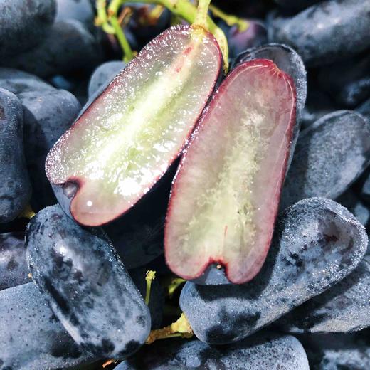 美人指，甜蜜蓝宝石黑提黑手指，超脆甜，满满的花青素，黑提抗氧化能力很强，无酸无涩，强烈推荐 商品图5