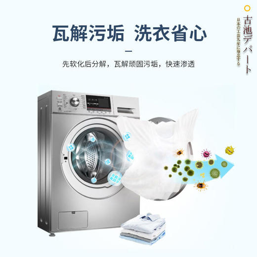 GC-波轮滚筒洗衣机槽清洁除菌清洗泡腾片 商品图1