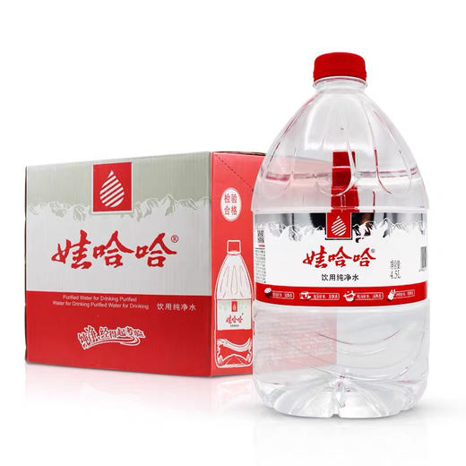 娃哈哈4.5升纯净水 商品图0