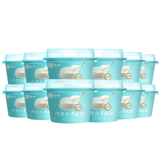 内蒙古老酸奶140g*12杯 商品图0