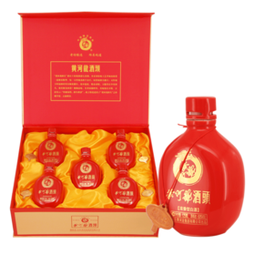 黄河龙2013年产68度酒头礼盒 送礼礼品高度原酒真年份白酒