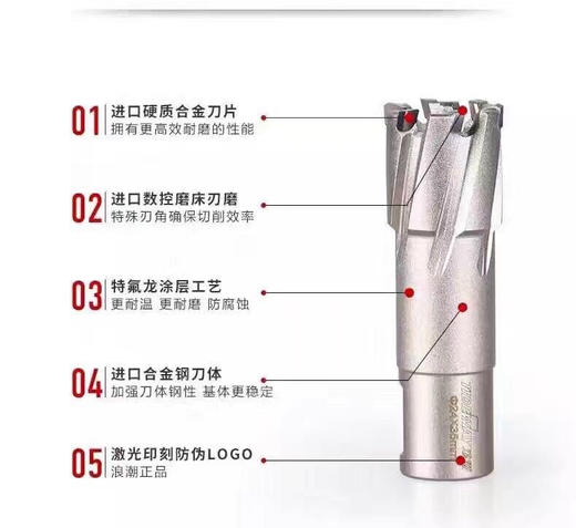 浪潮钢板钻 商品图1