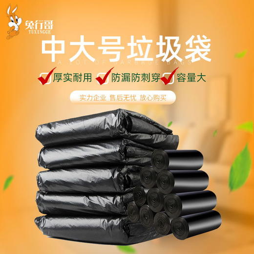 22克大号黑色垃圾袋 商品图1