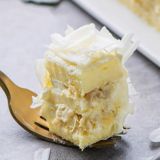 8英寸金枕榴莲淡奶油蛋糕 商品图2