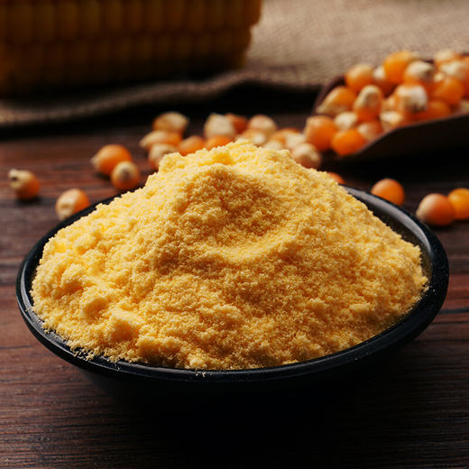 【寒地黑土】东北农家玉米面880g 农家新玉米面粉 窝窝头面 棒子面 玉米糁 玉米粉 商品图0