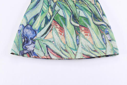 【伯妮斯茵】文艺复古印花设计短款无袖连衣裙  3S7441 商品图5