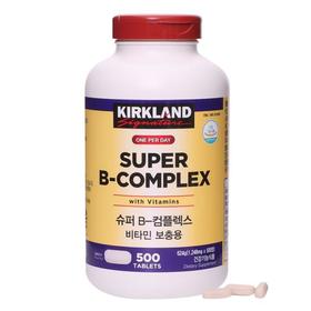 Kirkland Super B-Complex 1,248mg x 500片包含8个维B组和维CJPY带授权招加盟代理