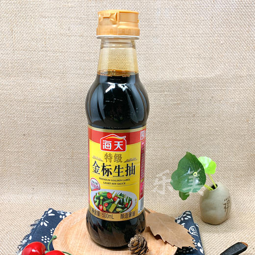 海天特级金标生抽王500ml 商品图0