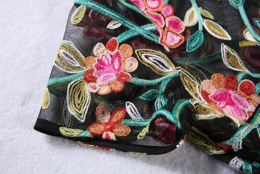 黑色连衣裙1SH7811--鲜花盛开的花园1--《生命之美—梵高的花园》 商品图5