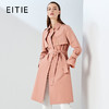 EITIE爱特爱秋季新款中性帅气复古经典收腰风衣外套女中长款6104804 商品缩略图0