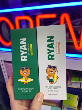 网红韩国Thefaceshop/菲诗小铺 Ryan sun cream 下单请备注绿白JPY带授权招加盟代理