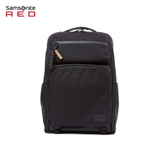 新秀丽都市休闲双肩包 独特抗菌口袋，可收纳口罩等物品 HE1 商品图0