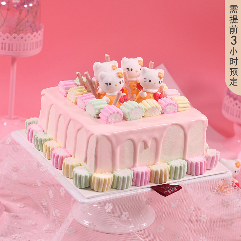 388你好堤提猫+288鲜花套餐