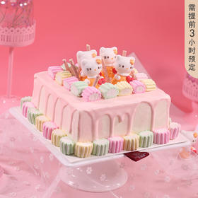 388你好堤提猫+288鲜花套餐