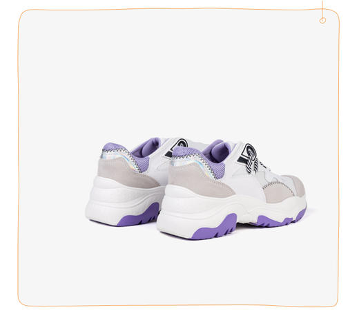 商场同款 | Safiya/索菲娅春秋时尚休闲潮流老爹鞋女单鞋SF91112023 商品图3