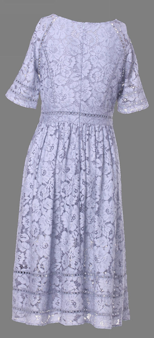 1S7811--灰色连衣裙--《智慧之光--波斯艺术》《来通艺术》 商品图4