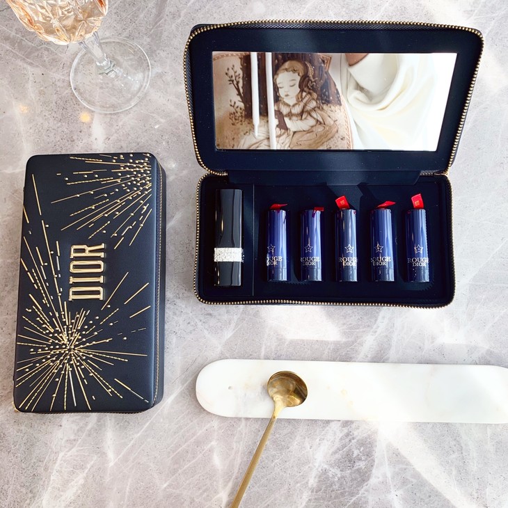 法国dior/迪奥2020新款限量版烟花星空套盒口红6支热门色号套装礼盒