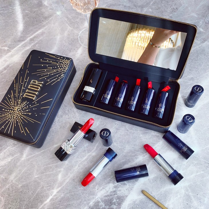 法国dior/迪奥2020新款限量版烟花星空套盒口红6支热门色号套装礼盒
