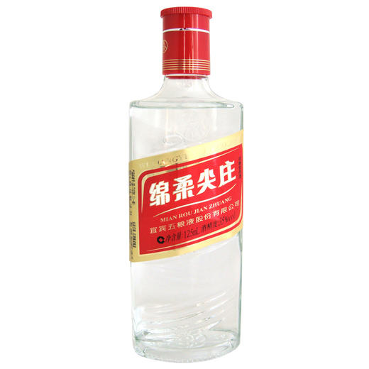 35度绵柔尖庄光瓶125ml（2014年老酒） 单瓶 商品图0