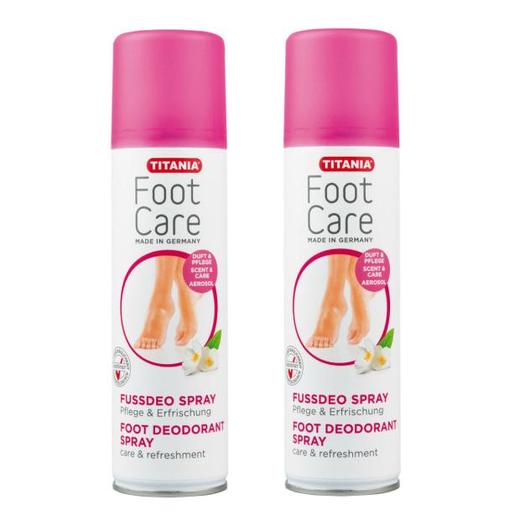 德国进口 嫡丹旎娅美健足部 喷雾 Titania Foot Spray 200mlJPY带授权招加盟代理 商品图0