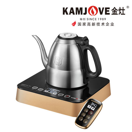 金灶E-7电热水壶自动上水烧水保温一体煮水壶316不锈钢泡茶专用壶 商品图5
