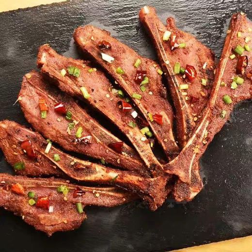 如意三宝手抓扇子骨孜然味腌制冷冻半成品800g10根