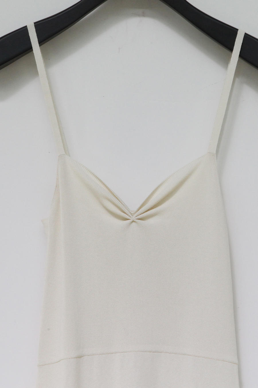 ryan roche 白色细肩带褶皱连衣裙 1007#navajo white 122