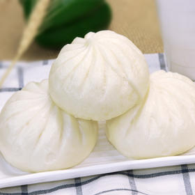 新鲜包子（肉包圆，素包长）