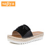 商场同款 | Safiya/索菲娅鞋子女夏季款防水台时尚外穿商场同款凉拖鞋女鞋SF82110250 商品缩略图1