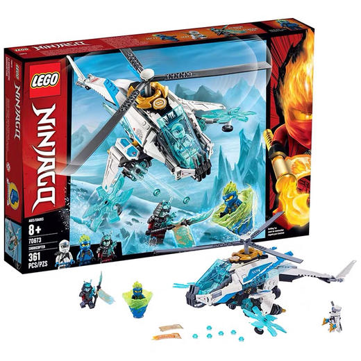 乐高赞的高科技直升机70673