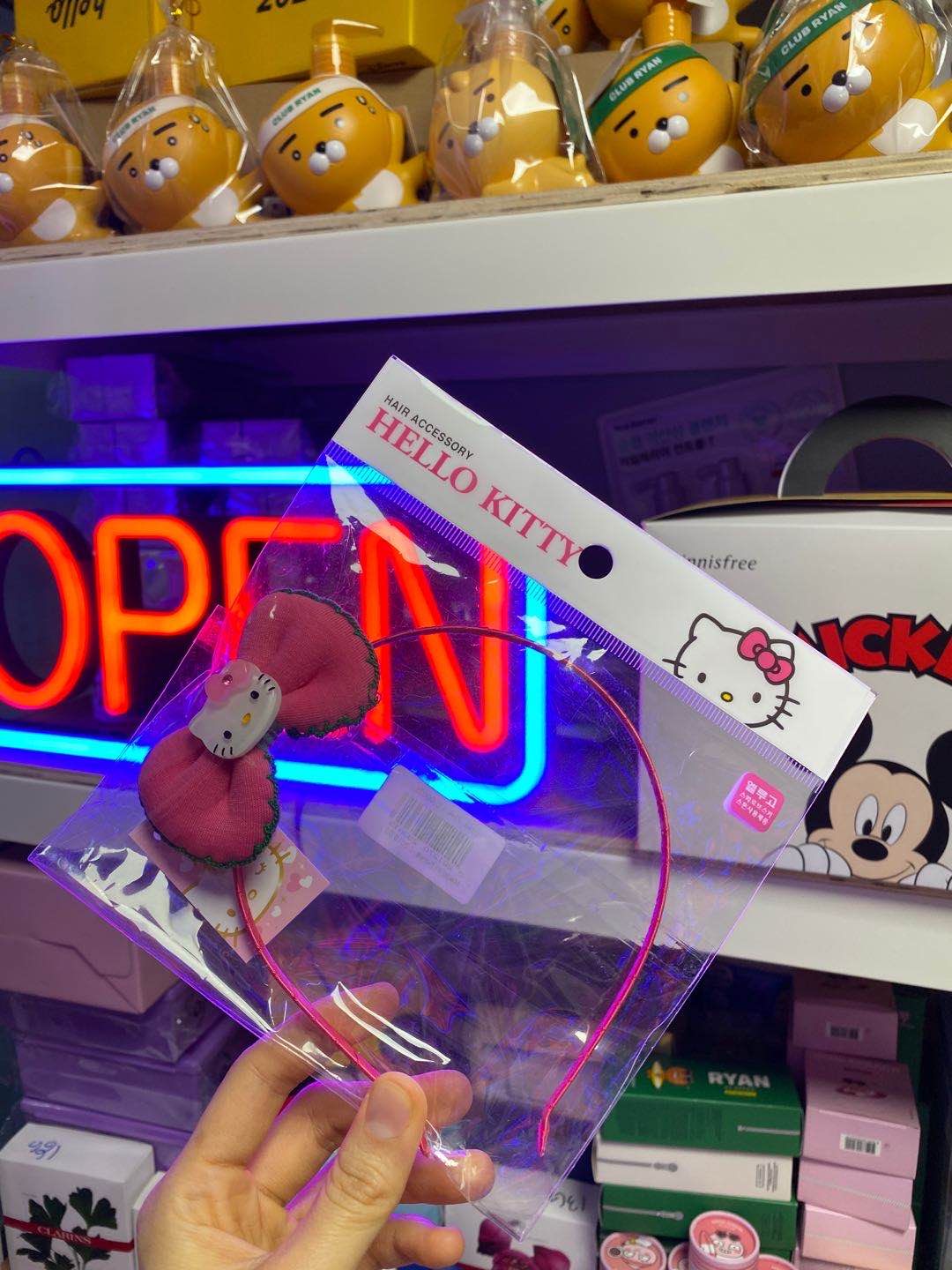 韩国 儿童发夹 hello Kitty 凯蒂猫 小公主饰品  发夹 韩国制造JPY带授权招加盟代理