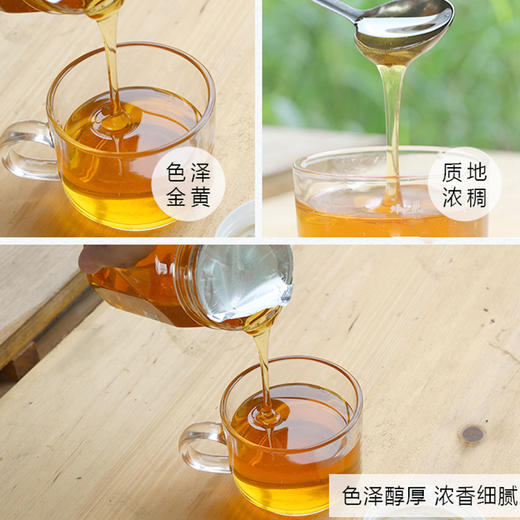 助农野山花蜂蜜，集百花之精华而采集的蜂蜜，清香甜润，香甜可口 商品图1