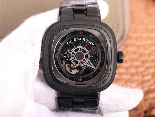 SV七个星期五，原装316L不锈钢表带，市场最高版本，男士腕表，自动机械机芯，钢表带+送皮表带，密底。 商品图0