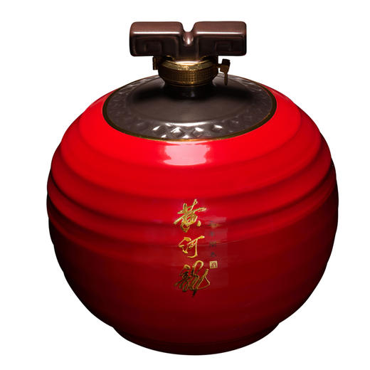 黄河龙三羊开泰52度3L高度白酒商务礼盒装生肖酒 商品图1