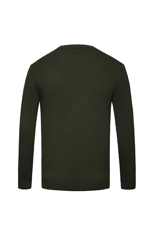 callisto圆领套头羊绒针织打底毛衣 FOKNWT18GR 商品图1