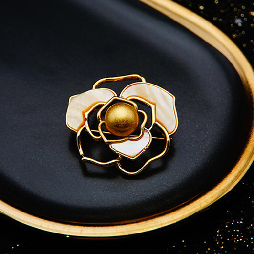 金陵金箔胸针挂坠两用 商品图0