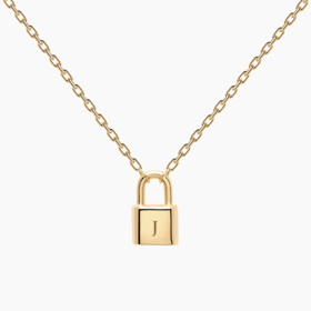 北京仓｜PD Paola-Bond-刻字 J 项链  [西班牙设计师]