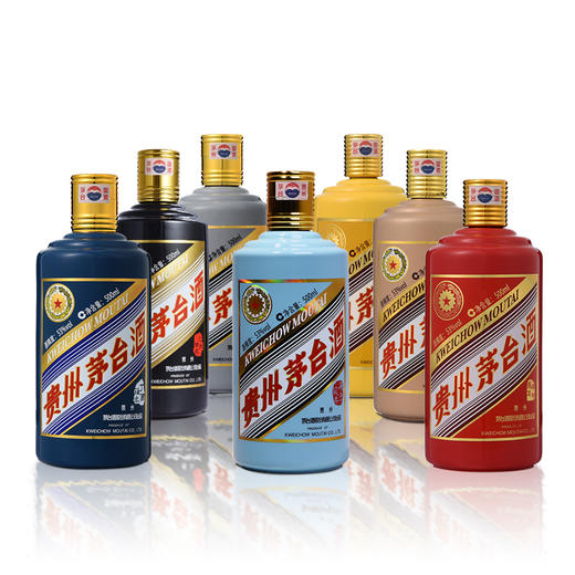 茅台生肖酒7瓶套组