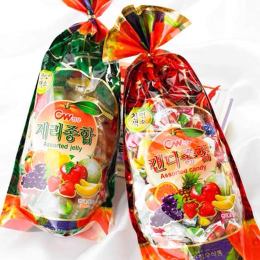 韩国青佑软糖硬糖 过年喜糖600g 商品图0