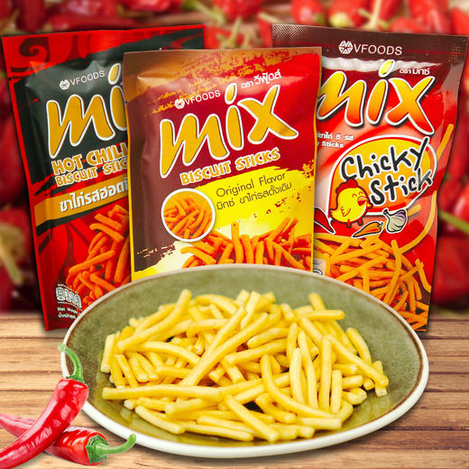 泰国MIX香辣鸡味脆脆条75g（T） 商品图0