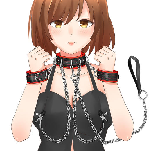 谜姬 海绵项圈手铐组合sm另类