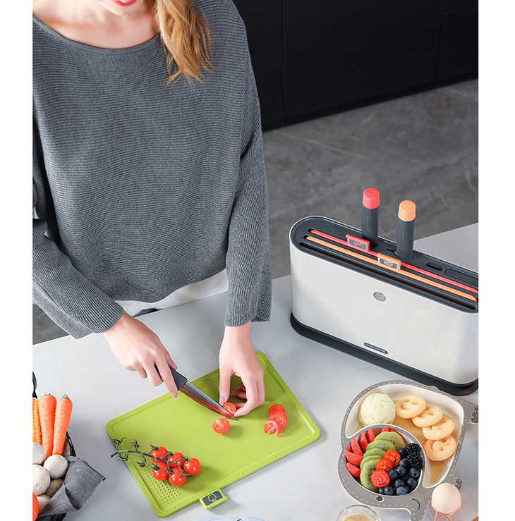 摩飞砧板刀具消毒机杀菌器案板紫外线防霉抑菌刀架分类菜板