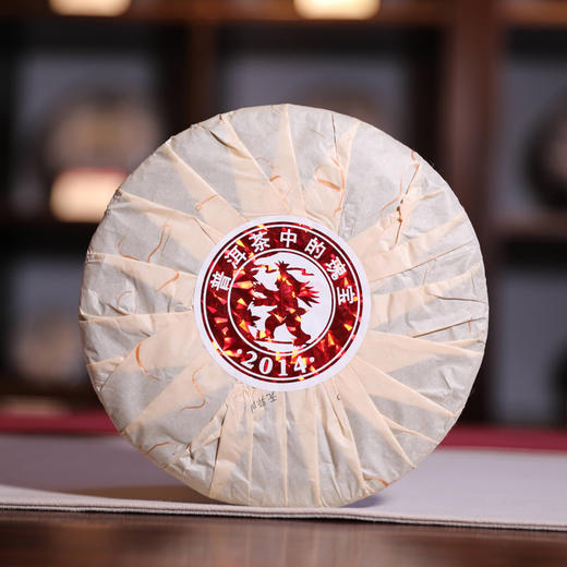 【第七代0085】澜沧古茶2014年0085大饼普洱茶熟茶云南茶叶景迈古树 商品图4